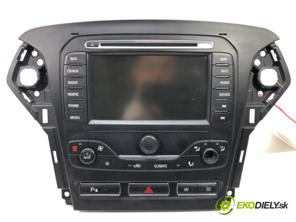 FORD MONDEO IV Turnier (BA7) 2007 - 2015    2.0 TDCi 103 kW [140 KM] olej napędowy 2007 - 2015  RADIO BS7T18K931EB (Audio zariadenia)