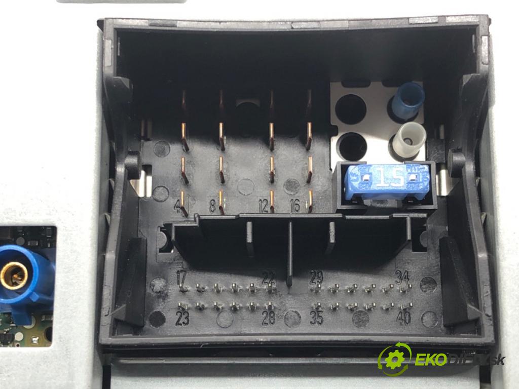 BMW 7 (F01, F02, F03, F04) 2008 - 2015    750 i, Li xDrive 300 kW [408 KM] benzyna 2009 - 20  RADIO Navigácia 9237174 (Audio zariadenia)