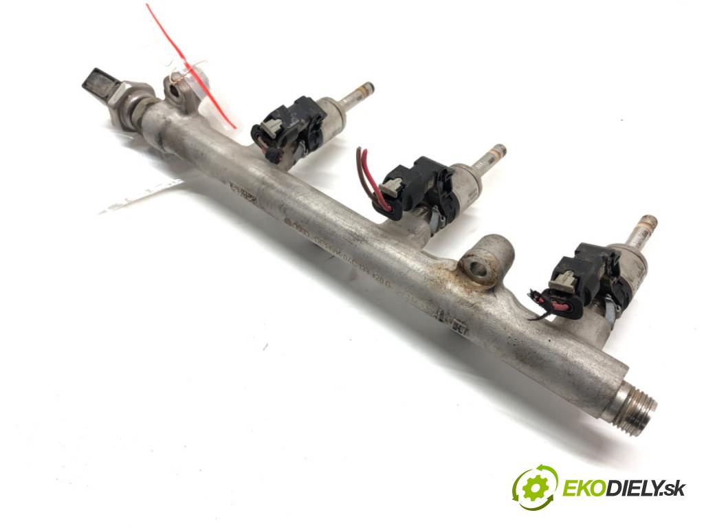 SKODA FABIA III Kombi (NJ5) 2014 - 2022    1.0 TSI 70 kW [95 KM] benzyna 2014 - 2022  Lišta vstrekovacia 04C133320G 04E906036AT (Vstrekovacie lišty)