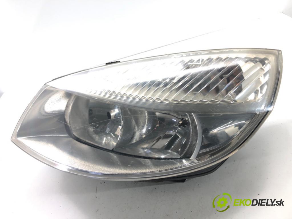 RENAULT SCÉNIC II (JM0/1_) 2003 - 2010    1.6 (JM0C, JM0J, JM1B) 83 kW [113 KM] benzyna 2003  Svetlomet ľavy predný 