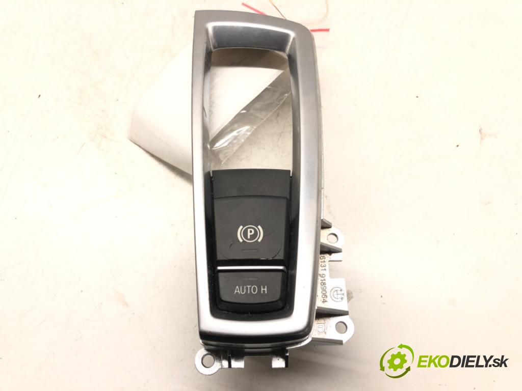 BMW 7 (F01, F02, F03, F04) 2008 - 2015    750 i, Li xDrive 300 kW [408 KM] benzyna 2009 - 20  Prepínač brzdy ručnej brzdy 9159997 (Prepínače, spínače, tlačidlá a ovládače kúrenia)