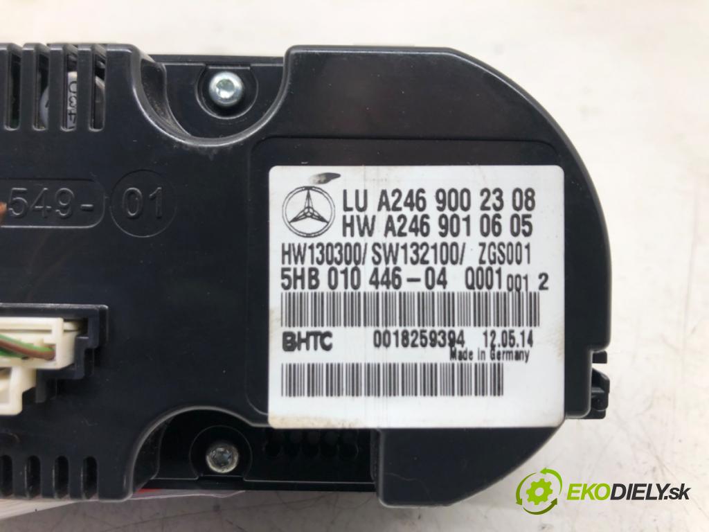 MERCEDES-BENZ CLA coupe (C117) 2013 - 2019    CLA 250 4-matic (117.346) 155 kW [211 KM] benzyna   Panel ovládania kúrenia A2469002308 (Prepínače, spínače, tlačidlá a ovládače kúrenia)