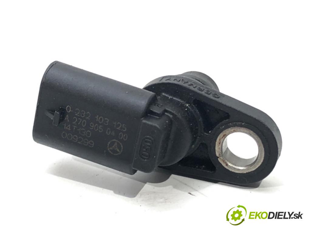 MERCEDES-BENZ CLA coupe (C117) 2013 - 2019    CLA 250 4-matic (117.346) 155 kW [211 KM] benzyna   snímač pozice vačkového hřídele A2709050400 (Snímače polohy kliky, vačky)