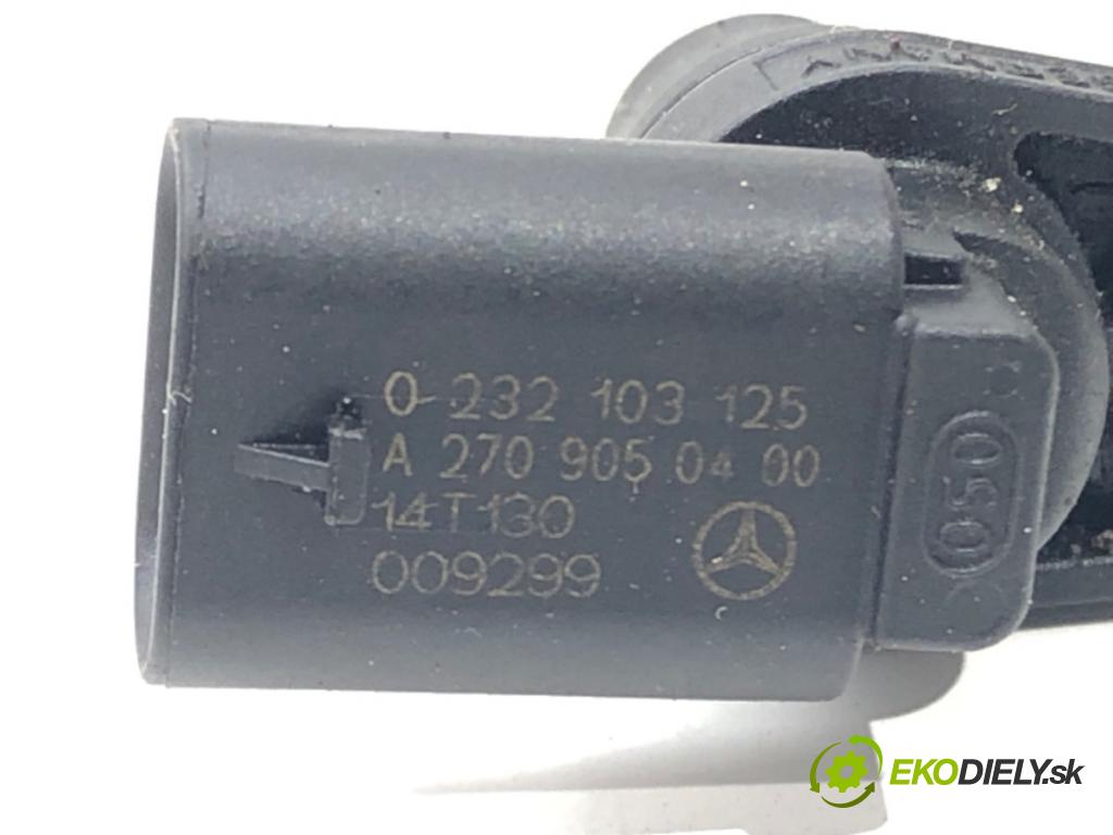 MERCEDES-BENZ CLA coupe (C117) 2013 - 2019    CLA 250 4-matic (117.346) 155 kW [211 KM] benzyna   snímač pozice vačkového hřídele A2709050400 (Snímače polohy kliky, vačky)