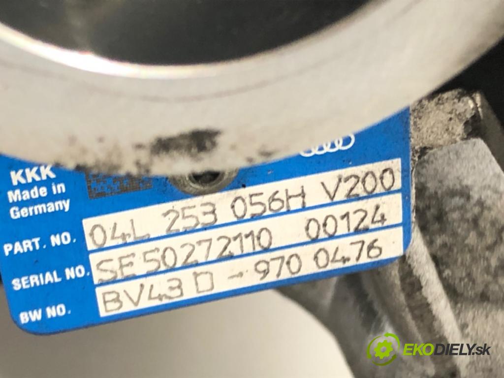 AUDI A5 (8T3) 2007 - 2017    2.0 TDI 140 kW [190 KM] olej napędowy 2013 - 2017  Turbodúchadlo,turbo 04L253056H (Turbodúchadlá (kompletné))