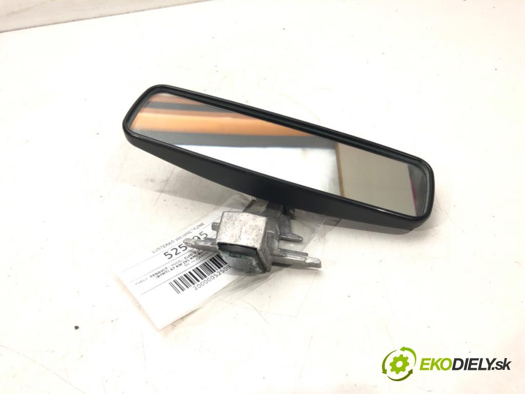 RENAULT CLIO V (B7_) 2019 - 2022    TCe 90 (B7MT) 67 kW [91 KM] benzyna 2020 - 2022  Spätné zrkadlo vnútorné  (Spätné zrkadlá vnútorné)