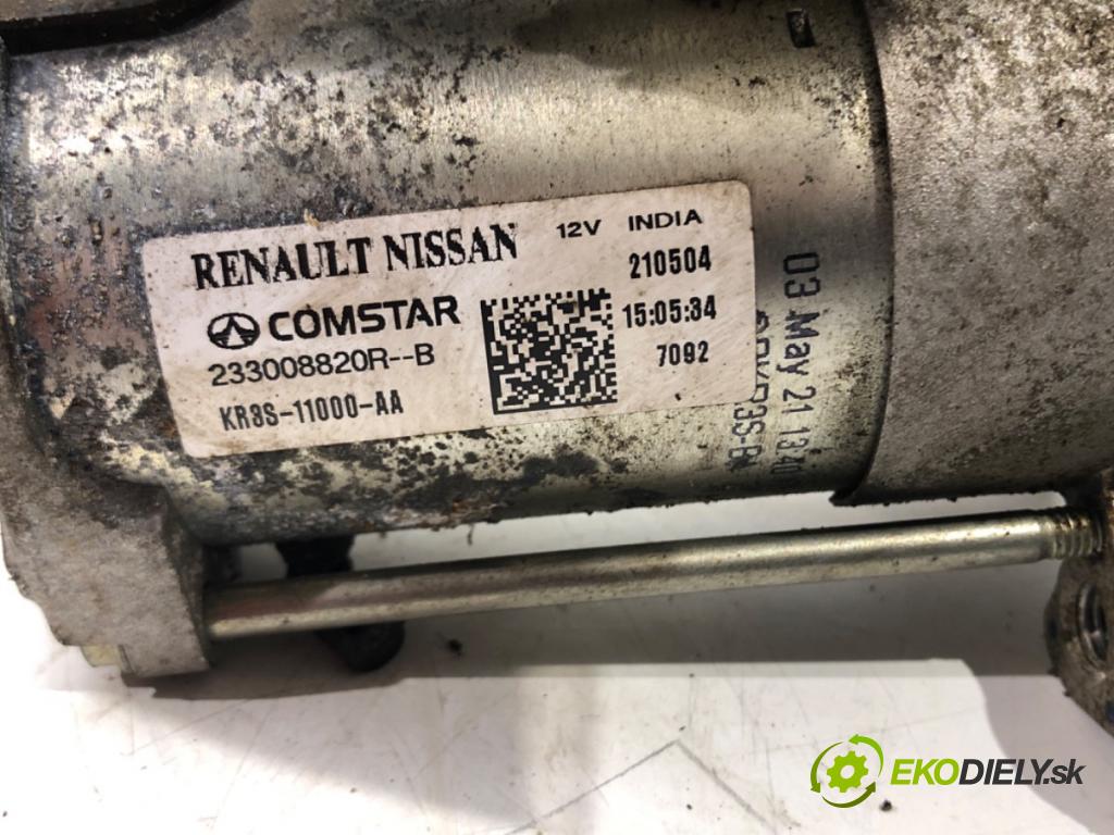 RENAULT CLIO V (B7_) 2019 - 2022    TCe 90 (B7MT) 67 kW [91 KM] benzyna 2020 - 2022  Štartér 233008820R (Štartéry)