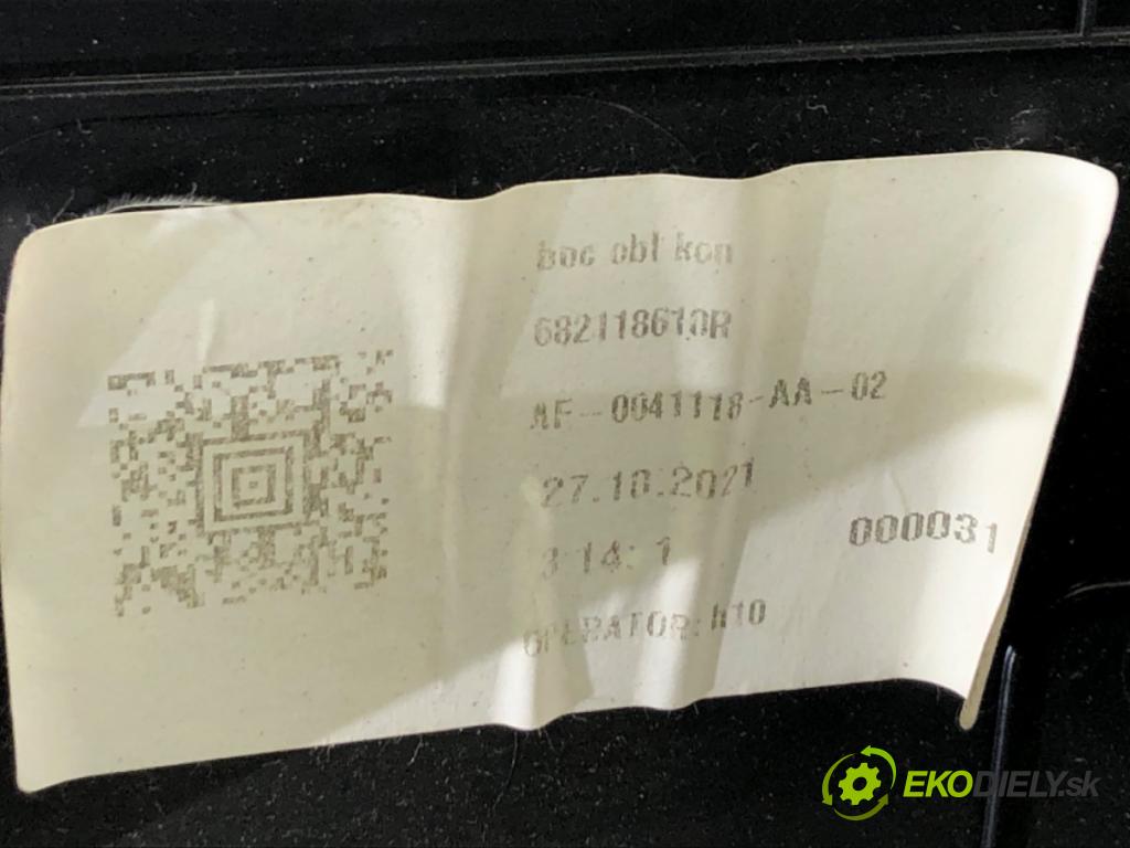 RENAULT CLIO V (B7_) 2019 - 2022    TCe 90 (B7MT) 67 kW [91 KM] benzyna 2020 - 2022  Tunel stredový 682118610R (Stredový tunel / panel)