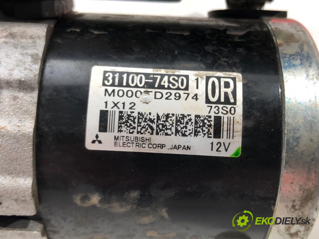 SUZUKI SX4 S-CROSS (JY) 2013 - 2022    1.4 Hybrid (Mild Hybrid) (AKK 414) 95 kW [129 KM]   Štartér 31100-74S0 (Štartéry)