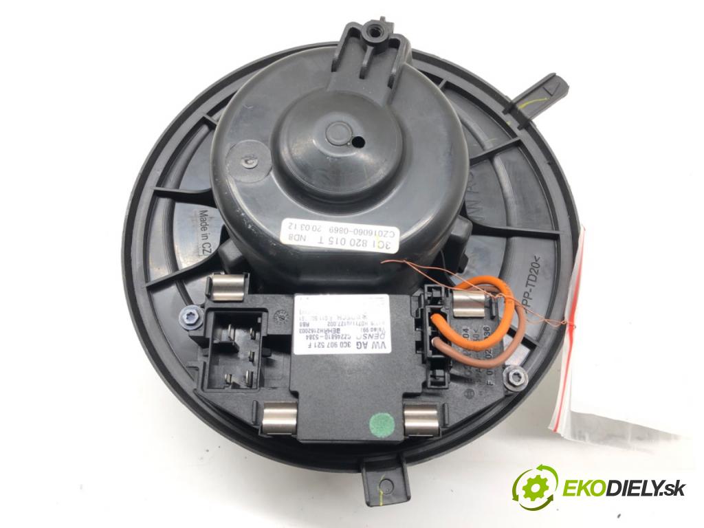VW CC B7 (358) 2011 - 2016    2.0 TFSI 147 kW [200 KM] benzyna 2011 - 2016  ventilátor kúrenia