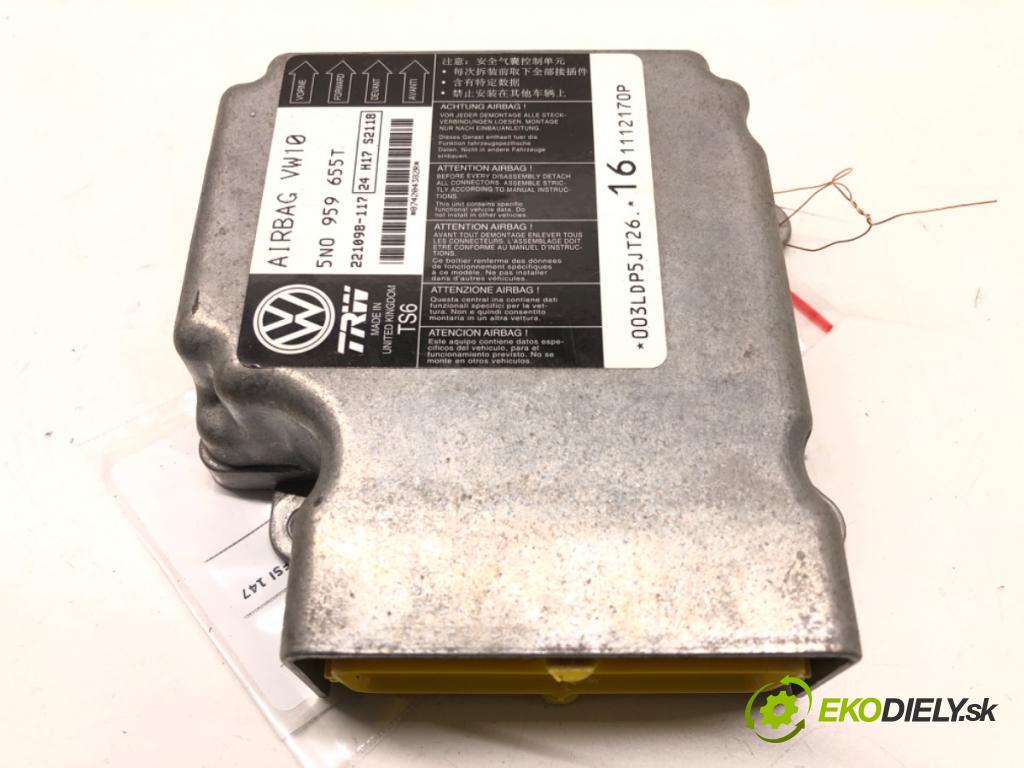 VW CC B7 (358) 2011 - 2016    2.0 TFSI 147 kW [200 KM] benzyna 2011 - 2016  senzor airbag 5N0959655T (Snímače)