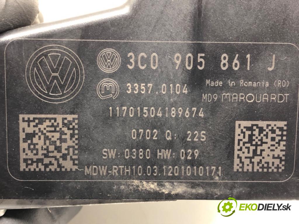 VW CC B7 (358) 2011 - 2016    2.0 TFSI 147 kW [200 KM] benzyna 2011 - 2016  blokáda volantu 3C0905861J (Ostatné)