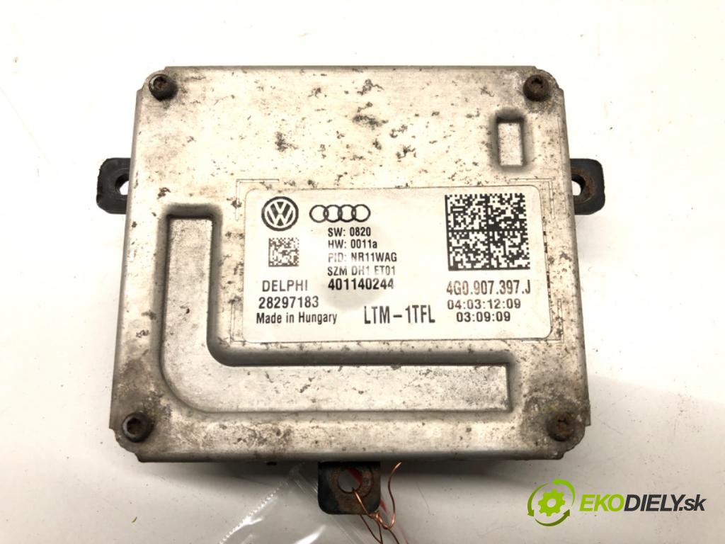 VW CC B7 (358) 2011 - 2016    2.0 TFSI 147 kW [200 KM] benzyna 2011 - 2016  Menič XENON 4G0907397J (Riadiace jednotky xenónu)