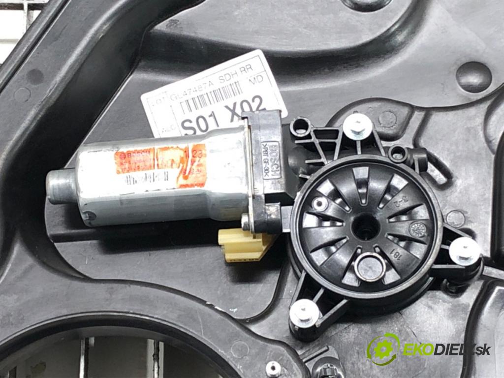 HYUNDAI ELANTRA V sedan (MD, UD) 2010 - 2022    1.6 97 kW [132 KM] benzyna 2011 - 2015  mechanismus okna pravý zadní část