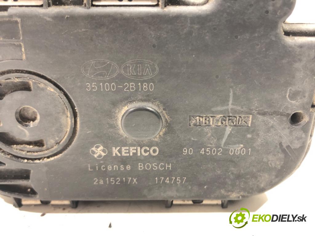 HYUNDAI ELANTRA V sedan (MD, UD) 2010 - 2022    1.6 97 kW [132 KM] benzyna 2011 - 2015  Škrtiaca klapka 35100-2B180 (Škrtiace klapky)