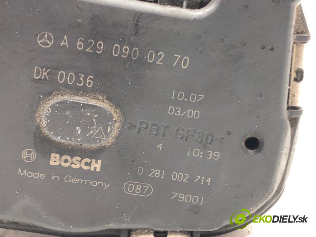 MERCEDES-BENZ KLASA M (W164) 2005 - 2012    ML 420 CDI 4-matic (164.128) 225 kW [306 KM] olej   škrtíci klapka A6290900270 (Škrticí klapky)