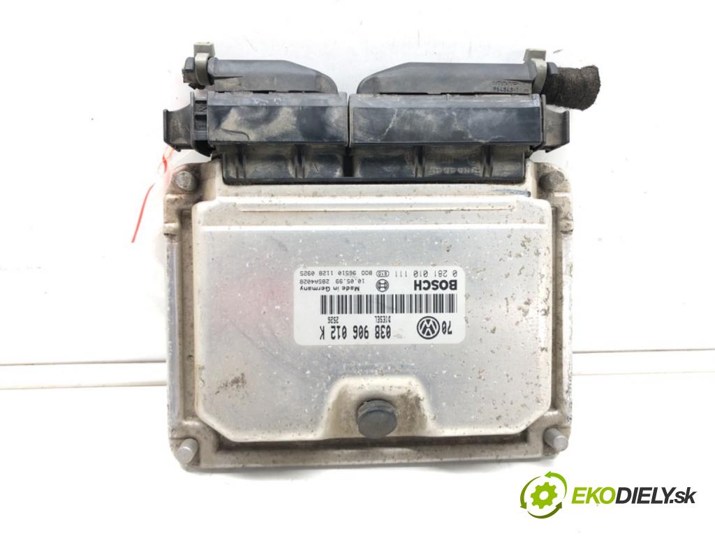 VW GOLF IV Variant (1J5) 1999 - 2006    1.9 TDI 66 kW [90 KM] olej napędowy 1999 - 2006  riadiaca jednotka Motor 038906012K (Riadiace jednotky)