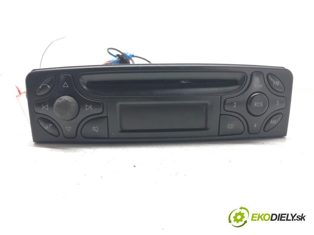 MERCEDES-BENZ KLASA C (W203) 2000 - 2007    C 200 CDI (203.004) 85 kW [116 KM] olej napędowy 2  RADIO A2038201786 (Audio zariadenia)