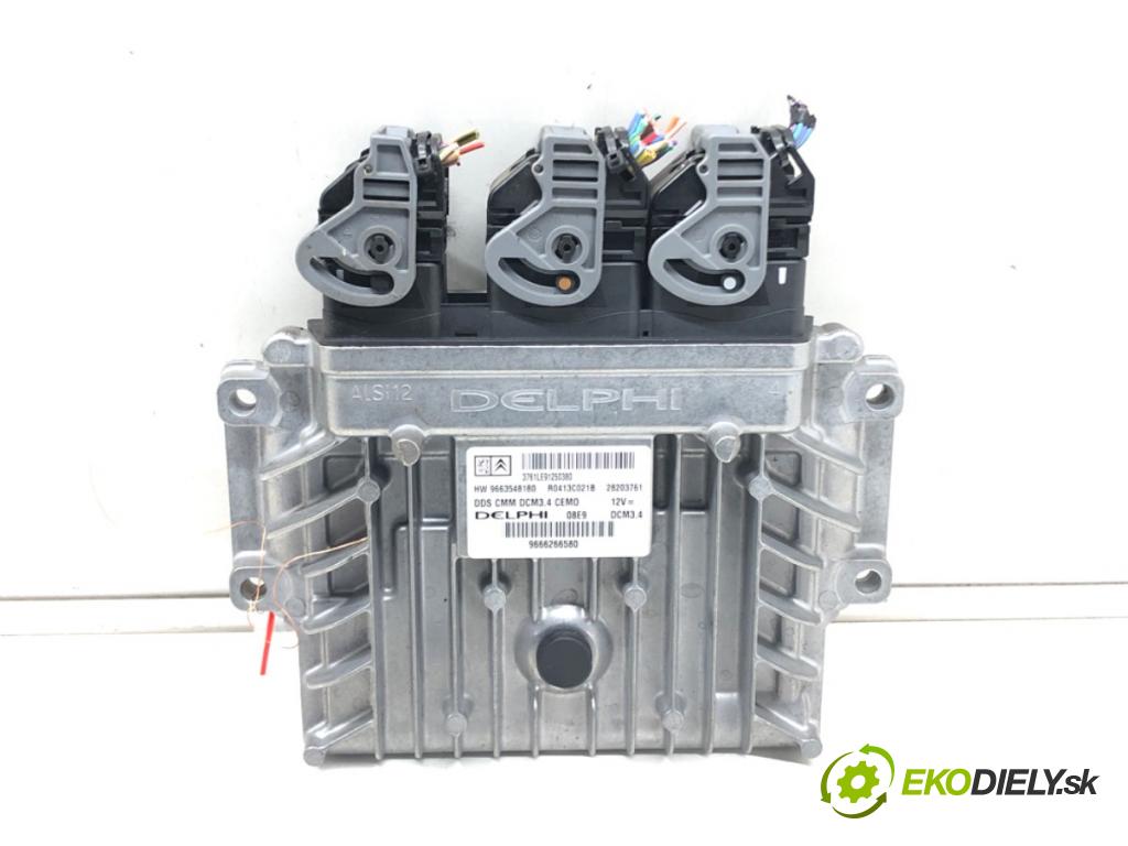 CITROEN C5 III (RD_) 2008 - 2022    2.0 HDi 140 103 kW [140 KM] olej napędowy 2008 - 2  riadiaca jednotka Motor 9666266580 (Riadiace jednotky)