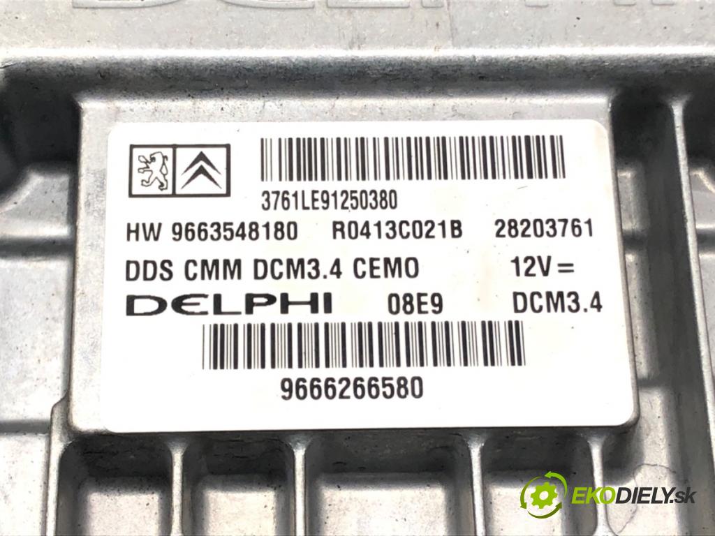 CITROEN C5 III (RD_) 2008 - 2022    2.0 HDi 140 103 kW [140 KM] olej napędowy 2008 - 2  riadiaca jednotka Motor 9666266580 (Riadiace jednotky)