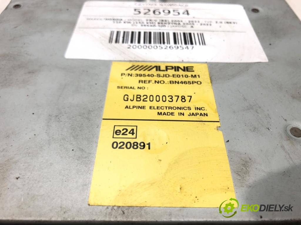 HONDA FR-V (BE) 2004 - 2022    2.0 (BE3) 110 kW [150 KM] benzyna 2005 - 2022  čítač navigácie 39540-SJD-E010-M1 (Ostatné)