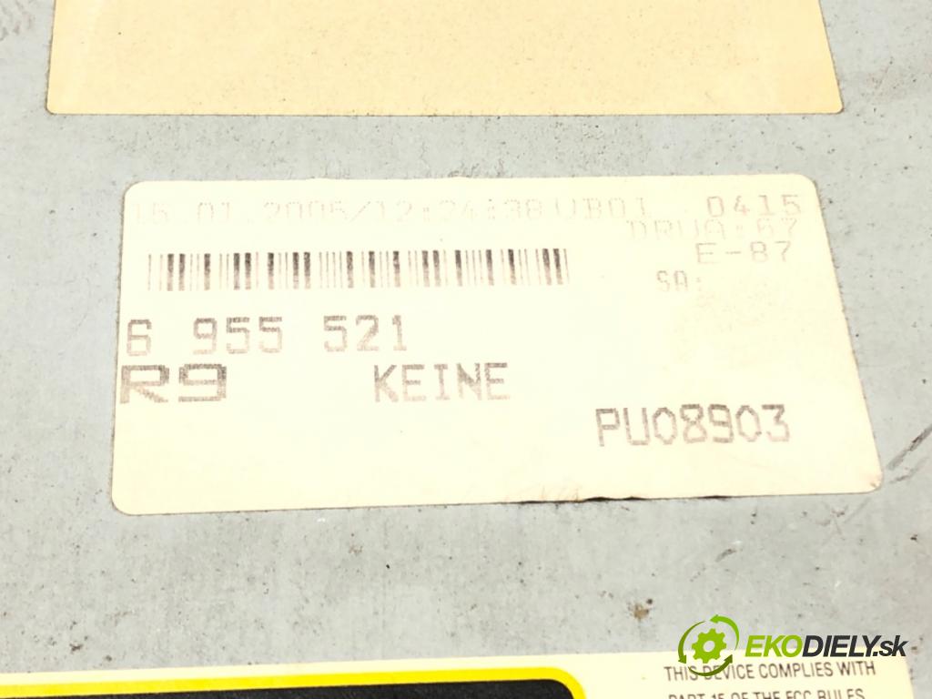 BMW 1 (E87) 2003 - 2013    118 d 90 kW [122 KM] olej napędowy 2004 - 2007  čítač navigácie 6955521 (Ostatné)