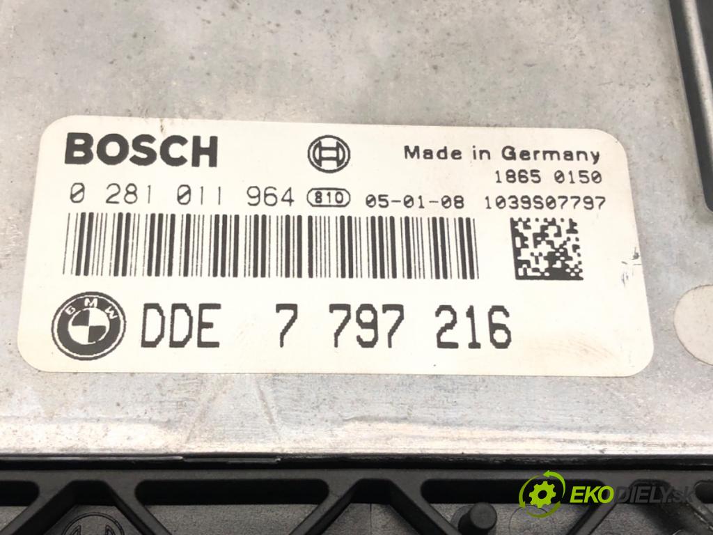 BMW 1 (E87) 2003 - 2013    118 d 90 kW [122 KM] olej napędowy 2004 - 2007  riadiaca jednotka Motor 7797216 (Riadiace jednotky)