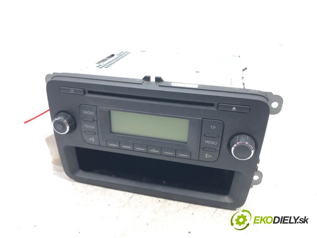 SKODA RAPID (NH3, NK3, NK6) 2012 - 2022    1.6 TDI 66 kW [90 KM] olej napędowy 2013 - 2015  RADIO 5J0035152C (Audio zariadenia)