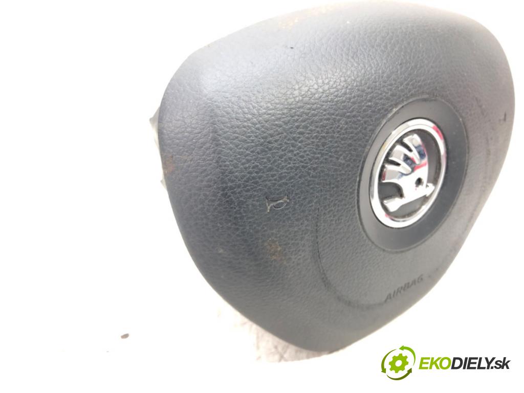 SKODA RAPID (NH3, NK3, NK6) 2012 - 2022    1.6 TDI 66 kW [90 KM] olej napędowy 2013 - 2015  AirBag volantu 5JA880201D (Airbagy)