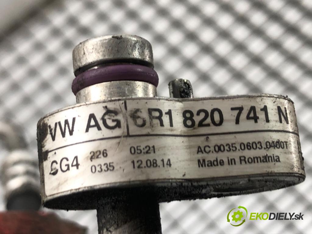 SKODA RAPID (NH3, NK3, NK6) 2012 - 2022    1.6 TDI 66 kW [90 KM] olej napędowy 2013 - 2015  rúrka klimatizácie 6R1820741N (Rúrky klimatizácie)