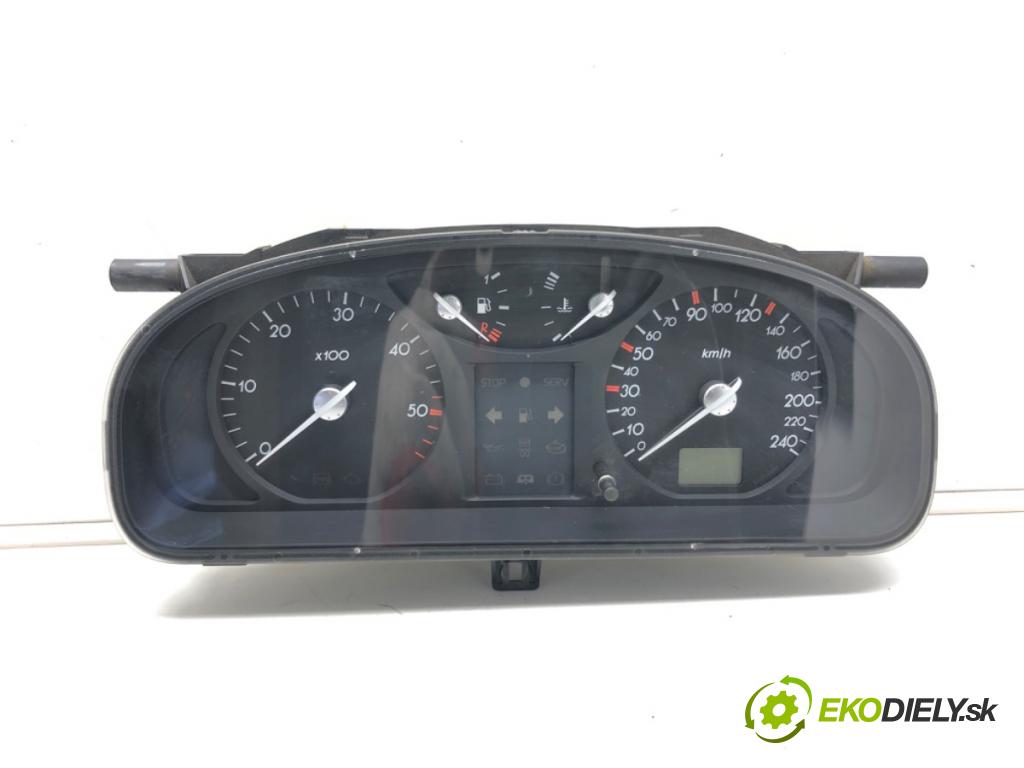 RENAULT LAGUNA II (BG0/1_) 2001 - 2007    1.9 dCi (BG08, BG0G) 88 kW [120 KM] olej napędowy   Prístrojovka 8200328436 (Prístrojové dosky, displeje)