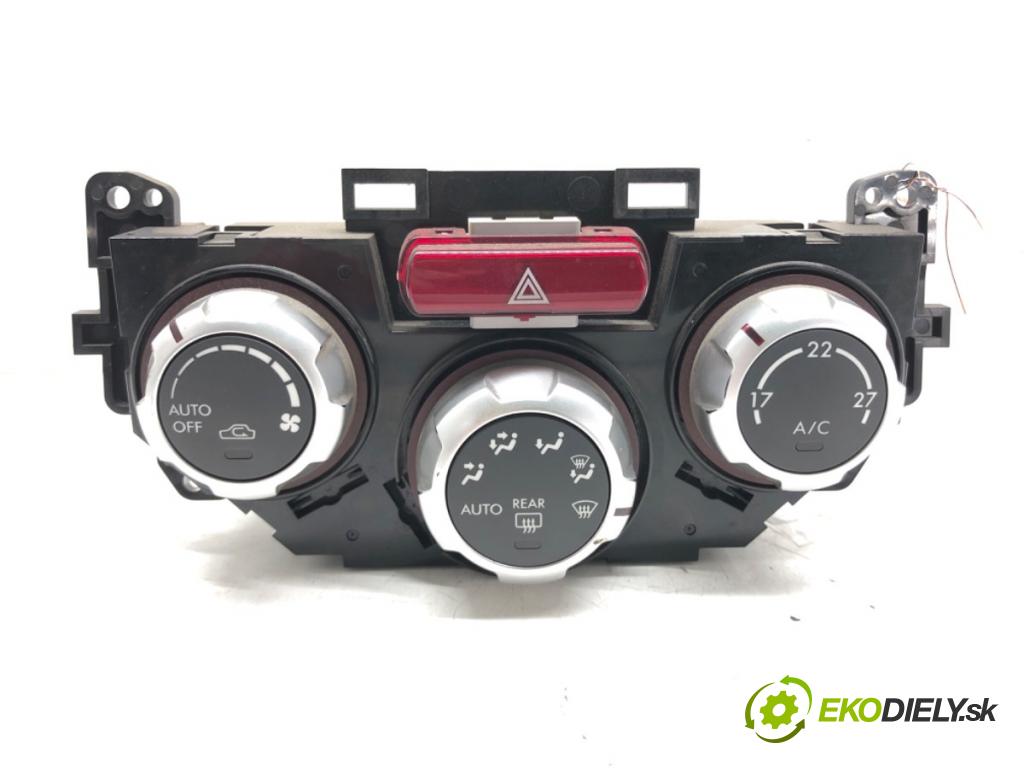 SUBARU FORESTER (SH_) 2007 - 2022    2.0 D AWD (SHH) 108 kW [147 KM] olej napędowy 2008  Panel ovládania kúrenia 72311SC060 (Prepínače, spínače, tlačidlá a ovládače kúrenia)
