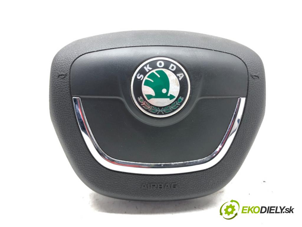 SKODA SUPERB II (3T4) 2008 - 2015    2.0 TDI 125 kW [170 KM] olej napędowy 2008 - 2015  AirBag volantu 3T0880201B (Airbagy)