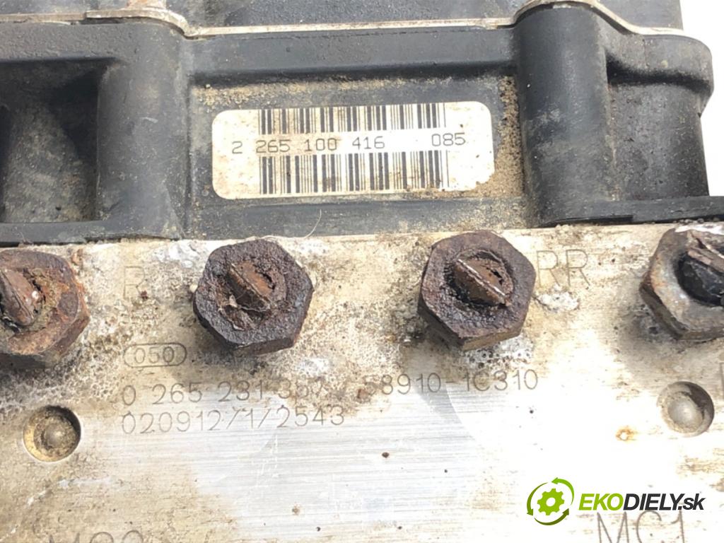 HYUNDAI GETZ (TB) 2001 - 2011    1.1 46 kW [63 KM] benzyna 2002 - 2005  Pumpa ABS 0265231357 58910-1C310 (Pumpy ABS)