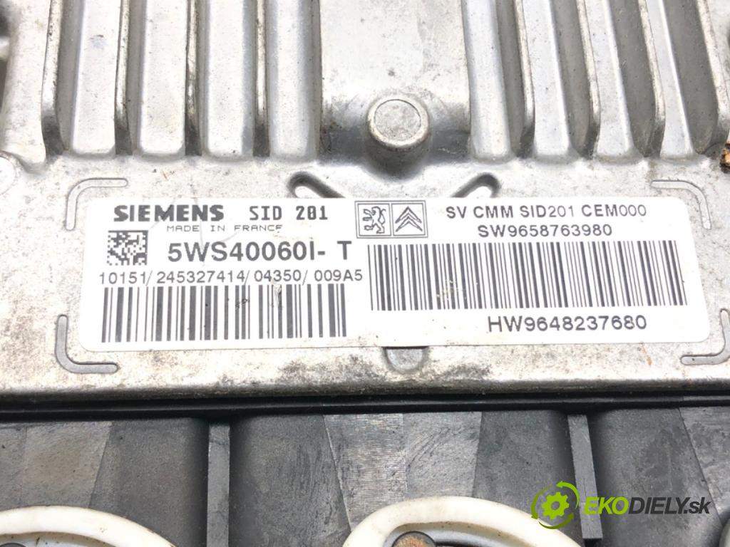 PEUGEOT 607 (9D, 9U) 2000 - 2022    2.7 HDi 24V 150 kW [204 KM] olej napędowy 2004 - 2  riadiaca jednotka Motor 9658763980 (Riadiace jednotky)