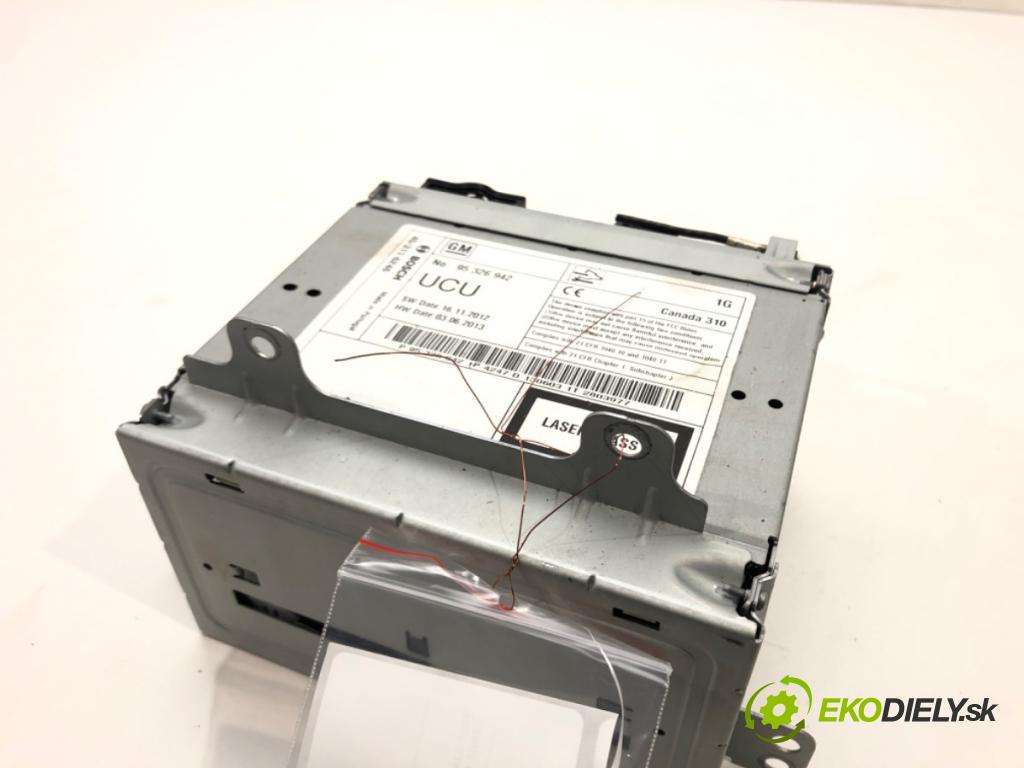 OPEL INSIGNIA A Sports Tourer (G09) 2008 - 2017    2.0 CDTI (35) 118 kW [160 KM] olej napędowy 2008 -  RADIO Navigácia 95326942 (Audio zariadenia)