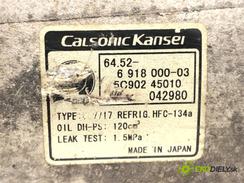 BMW X5 (E53) 2000 - 2006    3.0 d 155 kW [211 KM] olej napędowy 2003 - 2006  kompresor klimatizace 6918000 (Kompresory)
