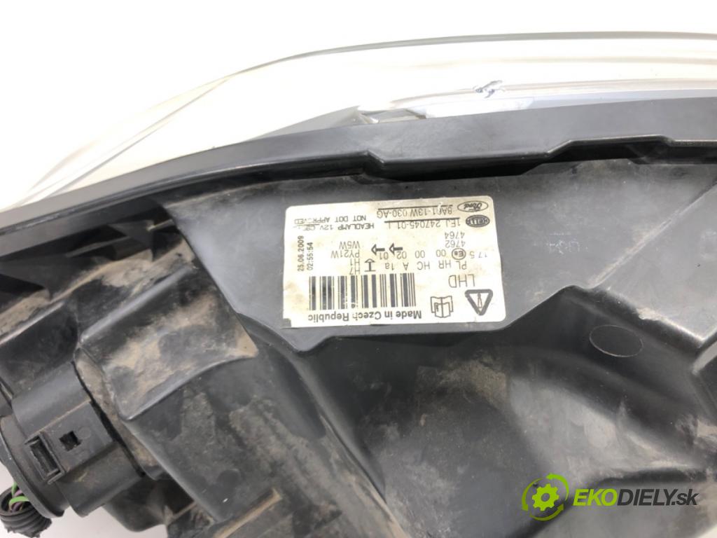 FORD FIESTA VI (CB1, CCN) 2008 - 2022    1.25 60 kW [82 KM] benzyna 2008 - 2017  Svetlomet ľavy predný 8A61-13W030-AG