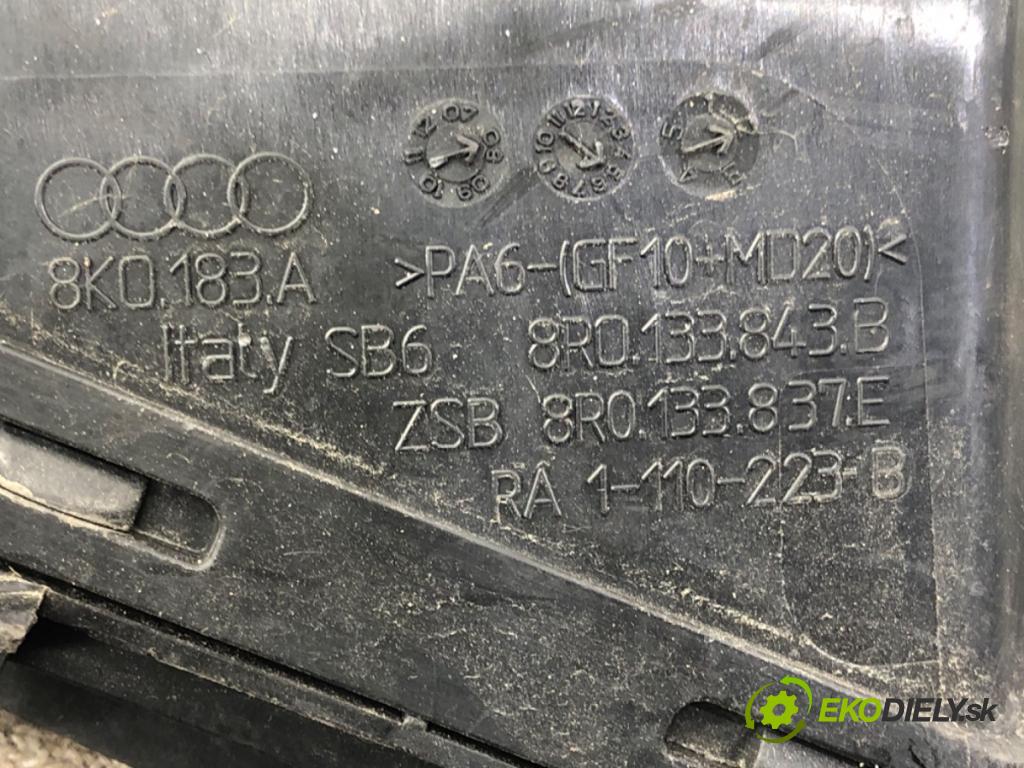 AUDI A4 B8 Avant (8K5) 2007 - 2015    1.8 TFSI 118 kW [160 KM] benzyna 2007 - 2012  Obal filtra vzduchu 8R0133835E (Obaly filtrov vzduchu)
