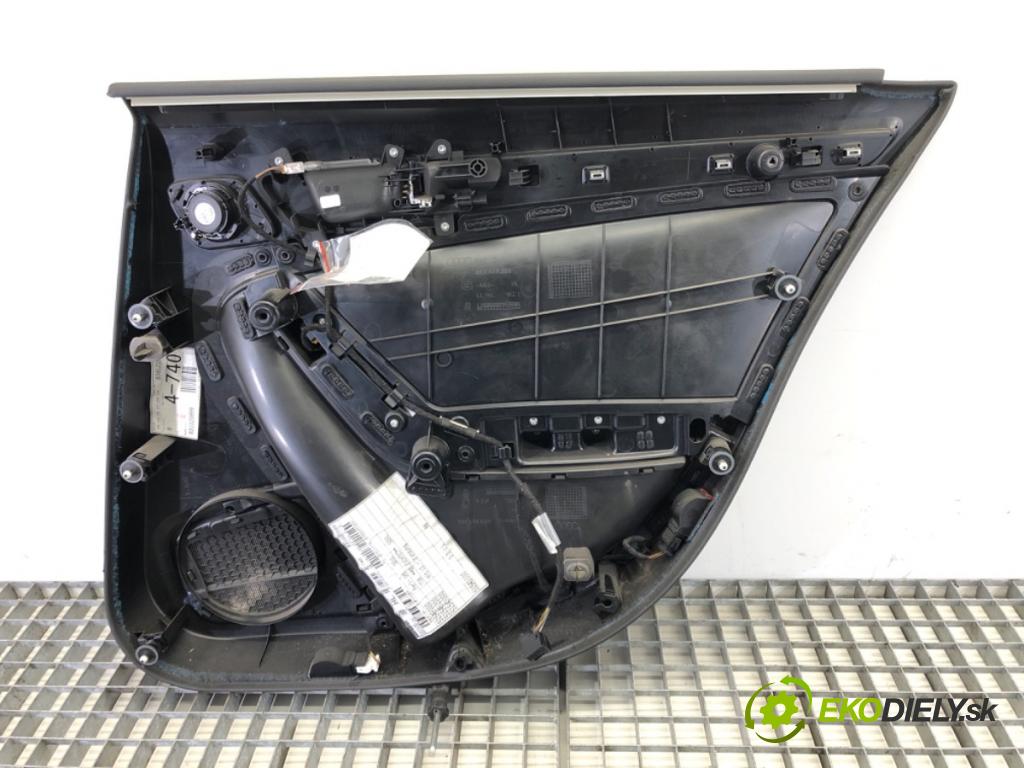 AUDI A4 B8 Avant (8K5) 2007 - 2015    1.8 TFSI 118 kW [160 KM] benzyna 2007 - 2012  čalúnenie Dvere ľavy zad