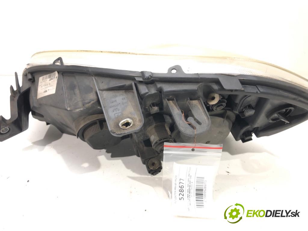 FIAT LINEA (323_, 110_) 2006 - 2022    1.4 57 kW [77 KM] benzyna 2007 - 2022  Svetlomet pravy predný 51826738
