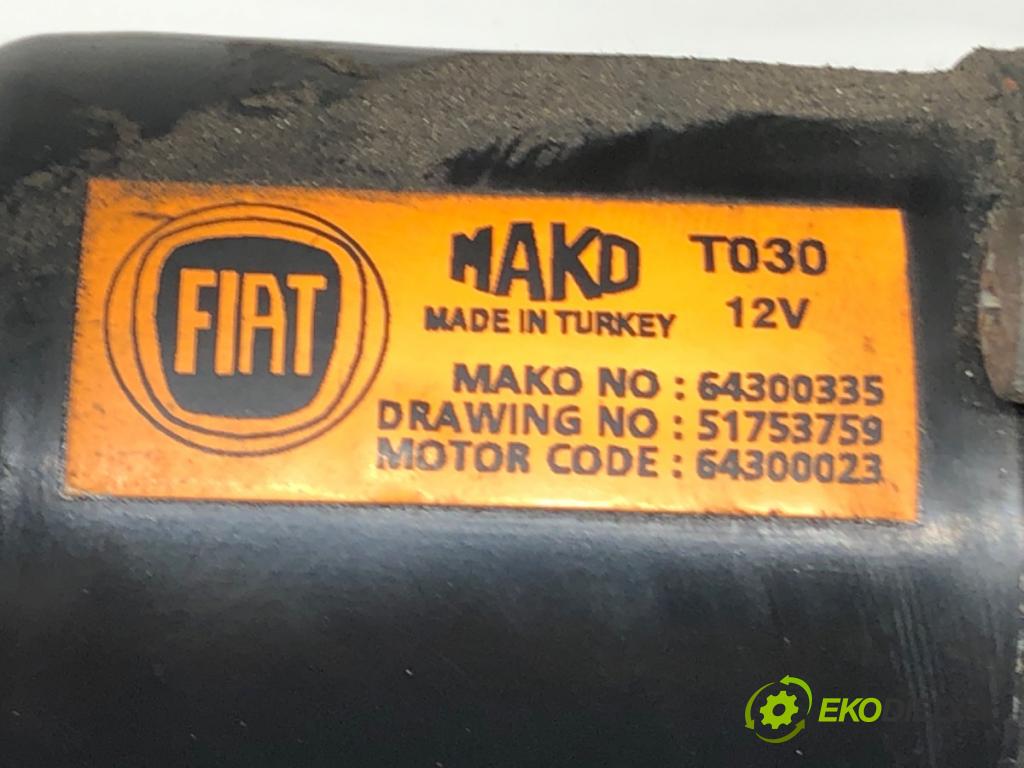 FIAT LINEA (323_, 110_) 2006 - 2022    1.4 57 kW [77 KM] benzyna 2007 - 2022  Mechanizmus stieračov predný 51753759 (Motorčeky stieračov predné)