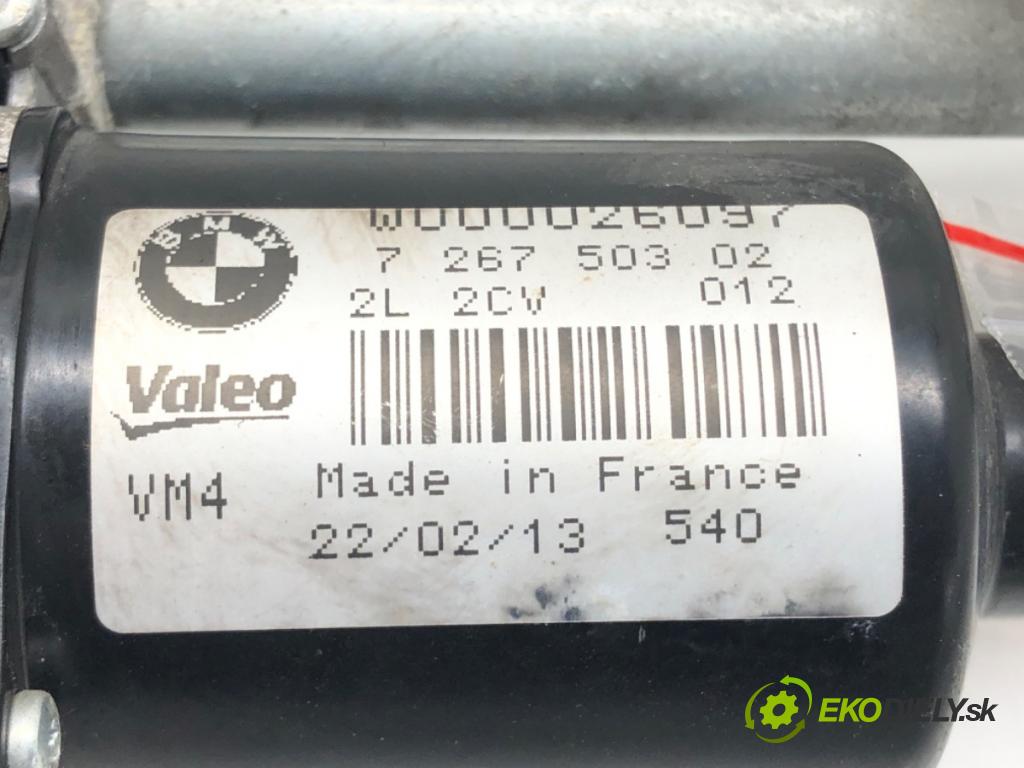 BMW 3 Touring (F31) 2012 - 2019    318 d 105 kW [143 KM] olej napędowy 2012 - 2015  Mechanizmus stieračov predný 7267503 (Motorčeky stieračov predné)