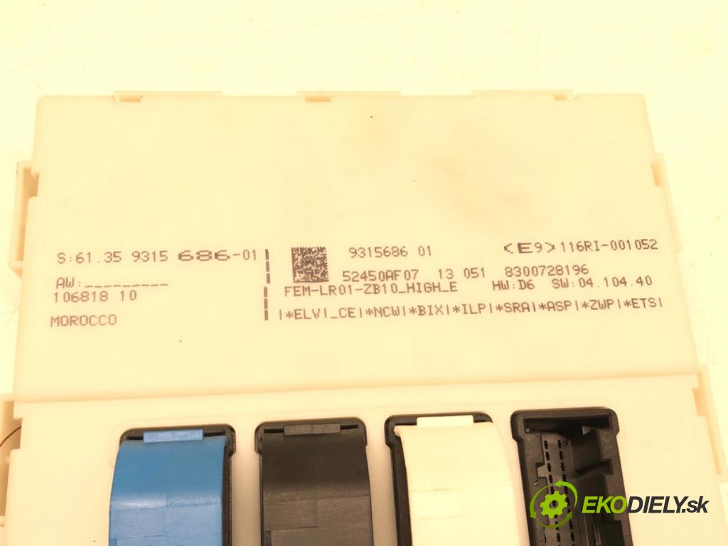 BMW 3 Touring (F31) 2012 - 2019    318 d 105 kW [143 KM] olej napędowy 2012 - 2015  Modul komfortu 9315686 (Moduly komfortu)