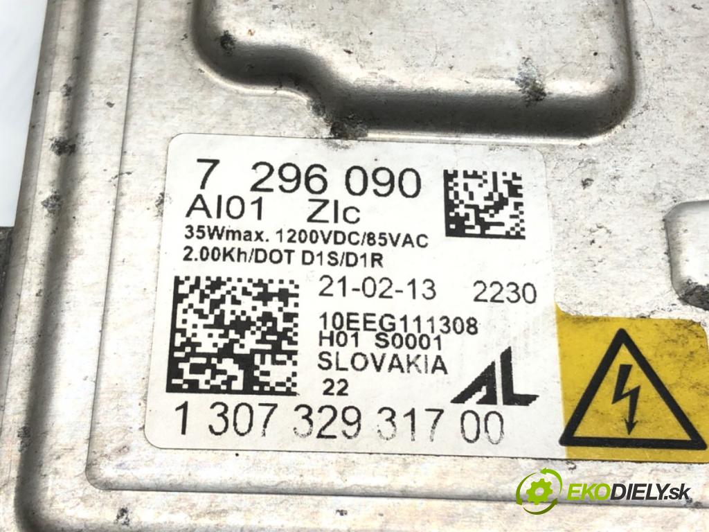 BMW 3 Touring (F31) 2012 - 2019    318 d 105 kW [143 KM] olej napędowy 2012 - 2015  Menič XENON 7296090 (Riadiace jednotky xenónu)