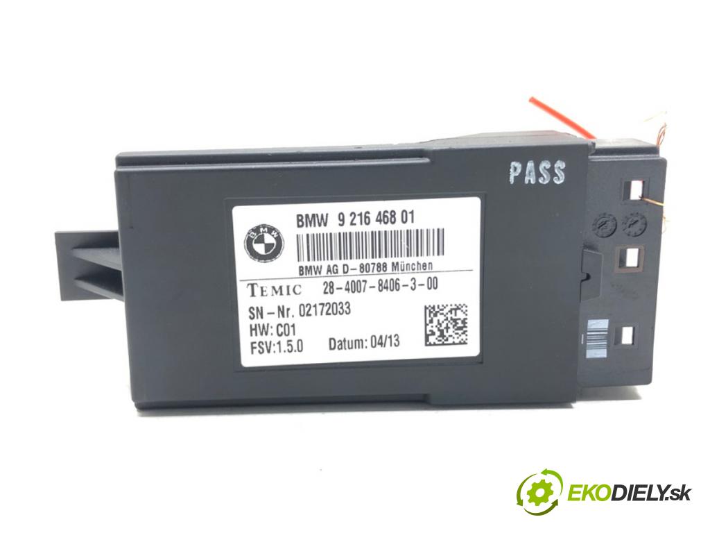 BMW 3 Touring (F31) 2012 - 2019    318 d 105 kW [143 KM] olej napędowy 2012 - 2015  Modul sedačky 