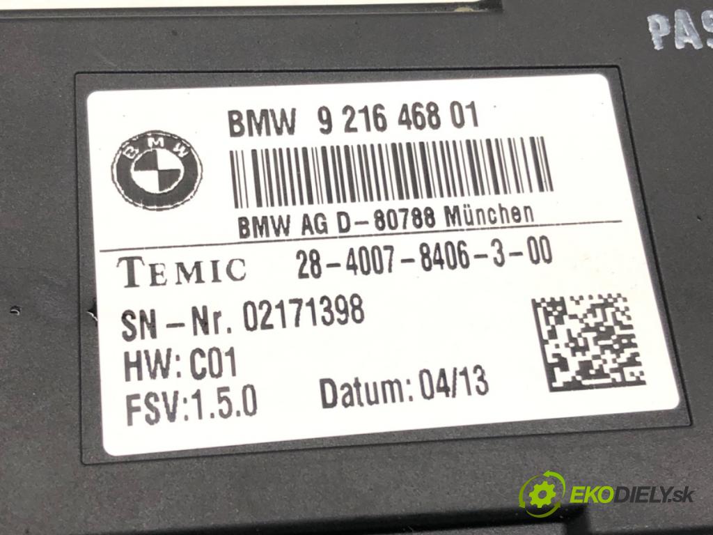 BMW 3 Touring (F31) 2012 - 2019    318 d 105 kW [143 KM] olej napędowy 2012 - 2015  Modul sedačky 921646801