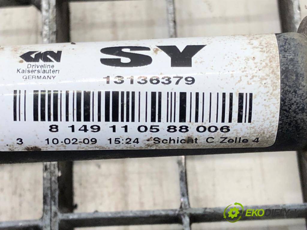OPEL ASTRA H (A04) 2004 - 2014    1.6 (L48) 85 kW [116 KM] benzyna 2006 - 2014  Poloos ľavy predný 13136379