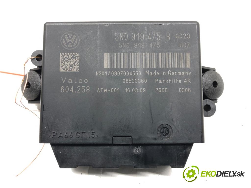 VW TIGUAN (5N_) 2007 - 2018    2.0 TFSI 4motion 125 kW [170 KM] benzyna 2007 - 20  Modul PDC 5N0919475B (Ostatné)