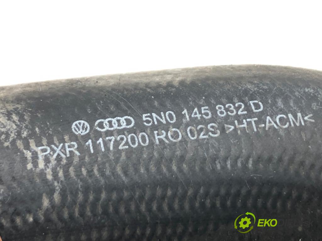 VW TIGUAN (5N_) 2007 - 2018    2.0 TFSI 4motion 125 kW [170 KM] benzyna 2007 - 20  Rúra intercoolera 5N0145832D